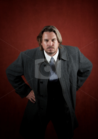 To use this stock image in your creative project, please select the size you need over to the right and click the "Add to Cart" button.
Your downloaded image will come with the Cutcaster watermark removed so don’t worry about the watermark you see on this page. Aggressive Businessman stock photo, Aggressive businessman leaning in towards the camera by Scott Griessel