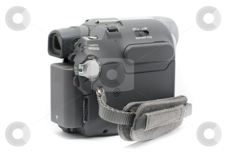 To use this stock image in your creative project, please select the size you need over to the right and click the "Add to Cart" button.
Your downloaded image will come with the Cutcaster watermark removed so don’t worry about the watermark you see on this page. Camcorder Mini DV camcorder side stock photo, Consumer mini dv camcorder with different angle by Kenneth Ro