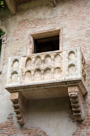 To use this stock image in your creative project, please select the size you need over to the right and click the "Add to Cart" button.
Your downloaded image will come with the Cutcaster watermark removed so don’t worry about the watermark you see on this page. Juliet's balcony stock photo, The famous balcony of Juliet Capuleti's home in Verona by ANTONIO SCARPI