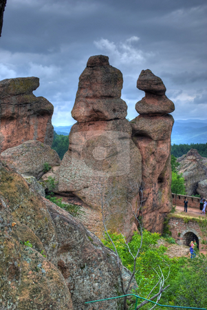 To use this stock image in your creative project, please select the size you need over to the right and click the "Add to Cart" button.
Your downloaded image will come with the Cutcaster watermark removed so don’t worry about the watermark you see on this page. Rock formation hdr stock photo, Rock formations - Belogradchishki skali Bulgaria by Desislava Dimitrova