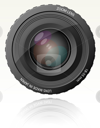 To use this stock image in your creative project, please select the size you need over to the right and click the "Add to Cart" button.
Your downloaded image will come with the Cutcaster watermark removed so don’t worry about the watermark you see on this page. Camera zoom lens - vector illustration stock vector clipart, Camera zoom lens - vector illustration by Adrian Grosu