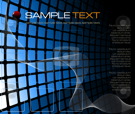 To use this stock image in your creative project, please select the size you need over to the right and click the "Add to Cart" button.
Your downloaded image will come with the Cutcaster watermark removed so don’t worry about the watermark you see on this page. Blue abstract composition - vector illustration stock vector clipart, Blue abstract composition - vector illustration by Adrian Grosu