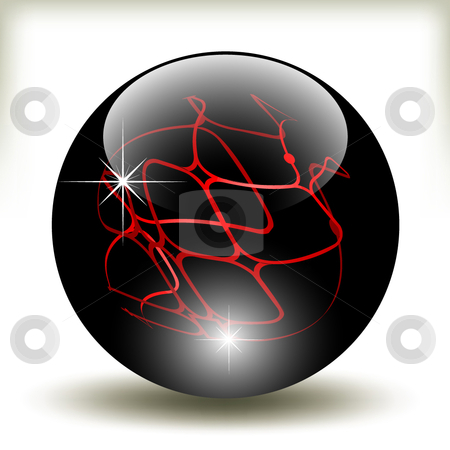 To use this stock image in your creative project, please select the size you need over to the right and click the "Add to Cart" button.
Your downloaded image will come with the Cutcaster watermark removed so don’t worry about the watermark you see on this page. Black glossy refracting sphere - vector illustration stock vector clipart, Black glossy refracting sphere - vector illustration by Adrian Grosu