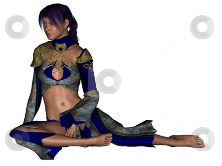 To use this stock image in your creative project, please select the size you need over to the right and click the "Add to Cart" button.
Your downloaded image will come with the Cutcaster watermark removed so don’t worry about the watermark you see on this page. Fashion model pose stock photo, 3D rendered fashion model in extravagant clothes in sexy pose by Patrik Ruzic