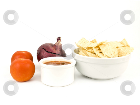 To use this stock image in your creative project, please select the size you need over to the right and click the "Add to Cart" button.
Your downloaded image will come with the Cutcaster watermark removed so don’t worry about the watermark you see on this page. Chips and Salsa on a nice white background stock photo, Chips and Salsa on a nice white background by John Teeter