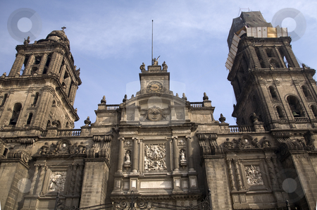 To use this stock image in your creative project, please select the size you need over to the right and click the "Add to Cart" button.
Your downloaded image will come with the Cutcaster watermark removed so don’t worry about the watermark you see on this page. Metropolitan Cathedral Zocalo Mexico City stock photo, Front of Metropolitan Cathedral in the Zocalo, center of Mexico City by William Perry