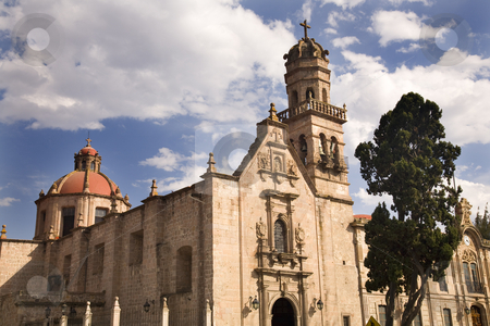 To use this stock image in your creative project, please select the size you need over to the right and click the "Add to Cart" button.
Your downloaded image will come with the Cutcaster watermark removed so don’t worry about the watermark you see on this page. Guadalupita Church Morelia Mexico Outside Blue Skies stock photo, Guadalupita Church Morelia Mexico Outside Overview Dome and Steeple by William Perry