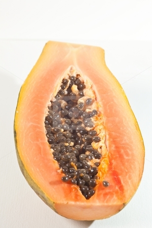To use this stock image in your creative project, please select the size you need over to the right and click the "Add to Cart" button.
Your downloaded image will come with the Cutcaster watermark removed so don’t worry about the watermark you see on this page. Papaya fruit stock photo, The papaya is the fruit of the plant Carica papaya, in the genus Carica. by Mariusz Jurgielewicz