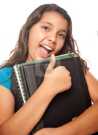 To use this stock image in your creative project, please select the size you need over to the right and click the "Add to Cart" button.
Your downloaded image will come with the Cutcaster watermark removed so don’t worry about the watermark you see on this page. Pretty Hispanic Girl with Books and Backpack stock photo, Pretty Hispanic Girl with Books and Backpack Ready for School Isolated on a White Background. by Andy Dean