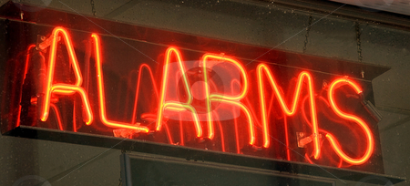 To use this stock image in your creative project, please select the size you need over to the right and click the "Add to Cart" button.
Your downloaded image will come with the Cutcaster watermark removed so don’t worry about the watermark you see on this page. Neon Alarm Sign stock photo, This photo is of an bright orange neon sign with the word alarms on it. by Valerie Garner