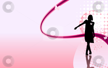 To use this stock image in your creative project, please select the size you need over to the right and click the "Add to Cart" button.
Your downloaded image will come with the Cutcaster watermark removed so don’t worry about the watermark you see on this page. Girl Crossing Legs stock vector clipart, Beautiful and delicate silhouette of girl by Augusto Cabral Graphiste Rennes