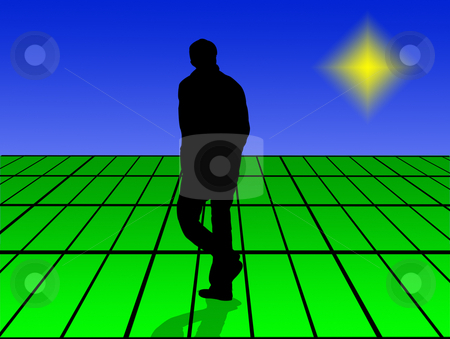 To use this stock image in your creative project, please select the size you need over to the right and click the "Add to Cart" button.
Your downloaded image will come with the Cutcaster watermark removed so don’t worry about the watermark you see on this page. Lonely man stock photo, Lonely man walk in virtual world by Minka Ruskova-Stefanova