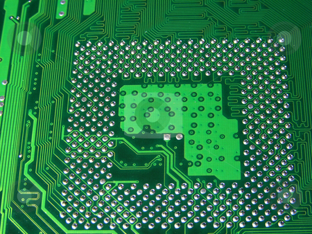 To use this stock image in your creative project, please select the size you need over to the right and click the "Add to Cart" button.
Your downloaded image will come with the Cutcaster watermark removed so don’t worry about the watermark you see on this page. Computer Motherboard stock photo, Green Computer Motherboard by Stuart Atton