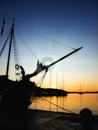 To use this stock image in your creative project, please select the size you need over to the right and click the "Add to Cart" button.
Your downloaded image will come with the Cutcaster watermark removed so don’t worry about the watermark you see on this page. Port in the sunset stock photo, Quiet evening in some Adriatic port with splendid colors. by Sinisa Botas