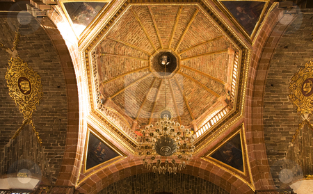 To use this stock image in your creative project, please select the size you need over to the right and click the "Add to Cart" button.
Your downloaded image will come with the Cutcaster watermark removed so don’t worry about the watermark you see on this page. Orange Brick Dome Parroquia Archangel Church San Miguel Mexico stock photo, Orange Brick Dome Inside Parroquia, Archangel Church, San Miguel de Allende, Mexico by William Perry