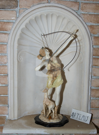 To use this stock image in your creative project, please select the size you need over to the right and click the "Add to Cart" button.
Your downloaded image will come with the Cutcaster watermark removed so don’t worry about the watermark you see on this page. Arthemis stock photo, Altar with the greek god Arthemis by Chris Willemsen