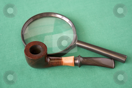 To use this stock image in your creative project, please select the size you need over to the right and click the "Add to Cart" button.
Your downloaded image will come with the Cutcaster watermark removed so don’t worry about the watermark you see on this page. Magnifying glass and pipe stock photo, Magnifying glass and pipe ob green background by Minka Ruskova-Stefanova