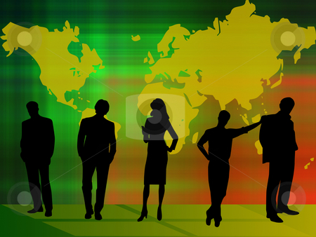 To use this stock image in your creative project, please select the size you need over to the right and click the "Add to Cart" button.
Your downloaded image will come with the Cutcaster watermark removed so don’t worry about the watermark you see on this page. Teamwork stock photo, Teamwork on gradient background with world map by Minka Ruskova-Stefanova