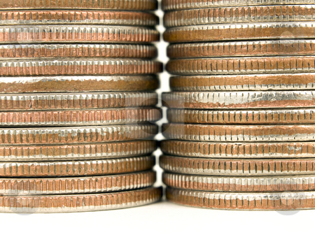To use this stock image in your creative project, please select the size you need over to the right and click the "Add to Cart" button.
Your downloaded image will come with the Cutcaster watermark removed so don’t worry about the watermark you see on this page. Macro of stacked coins stock photo, Macro of stacked coins on a white background by John Teeter