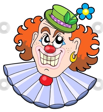 To use this stock image in your creative project, please select the size you need over to the right and click the "Add to Cart" button.
Your downloaded image will come with the Cutcaster watermark removed so don’t worry about the watermark you see on this page. Evil clowns head stock vector clipart, Evil clowns head - vector illustration. by Klara Viskova