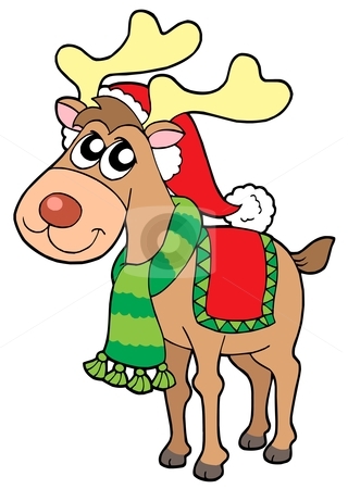 To use this stock image in your creative project, please select the size you need over to the right and click the "Add to Cart" button.
Your downloaded image will come with the Cutcaster watermark removed so don’t worry about the watermark you see on this page. Christmas elk stock vector clipart, Christmas elk on white background - vector illustration. by Klara Viskova
