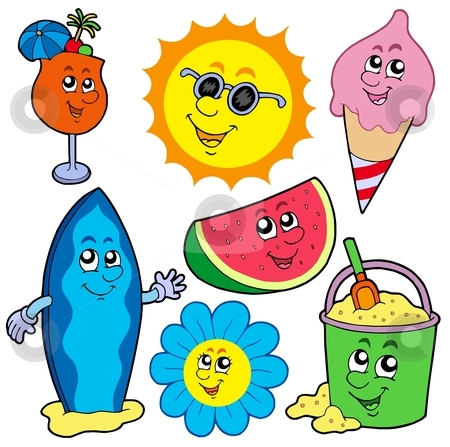 To use this stock image in your creative project, please select the size you need over to the right and click the "Add to Cart" button.
Your downloaded image will come with the Cutcaster watermark removed so don’t worry about the watermark you see on this page. Summer pictures collection stock vector clipart, Summer pictures collection - vector illustration. by Klara Viskova