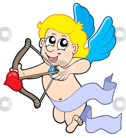 To use this stock image in your creative project, please select the size you need over to the right and click the "Add to Cart" button.
Your downloaded image will come with the Cutcaster watermark removed so don’t worry about the watermark you see on this page. Cute cupid with bow stock vector clipart, Cute cupid with bow - vector illustration. by Klara Viskova