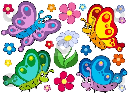 To use this stock image in your creative project, please select the size you need over to the right and click the "Add to Cart" button.
Your downloaded image will come with the Cutcaster watermark removed so don’t worry about the watermark you see on this page. Cute butterflies collection 2 stock vector clipart, Cute butterflies collection 2 - vector illustration. by Klara Viskova