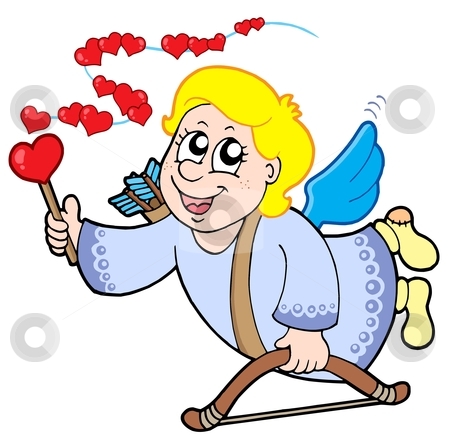 To use this stock image in your creative project, please select the size you need over to the right and click the "Add to Cart" button.
Your downloaded image will come with the Cutcaster watermark removed so don’t worry about the watermark you see on this page. Flying cupid with magic wand stock vector clipart, Flying cupid with magic wand - vector illustration. by Klara Viskova