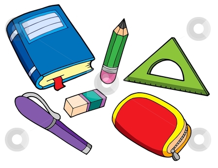 To use this stock image in your creative project, please select the size you need over to the right and click the "Add to Cart" button.
Your downloaded image will come with the Cutcaster watermark removed so don’t worry about the watermark you see on this page. Various school properties stock vector clipart, Various school properties - vector illustration. by Klara Viskova