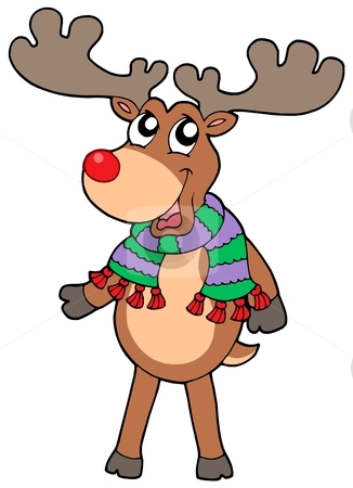 To use this stock image in your creative project, please select the size you need over to the right and click the "Add to Cart" button.
Your downloaded image will come with the Cutcaster watermark removed so don’t worry about the watermark you see on this page. Cute standing Christmas elk stock vector clipart, Cute standing Christmas elk - vector illustration. by Klara Viskova