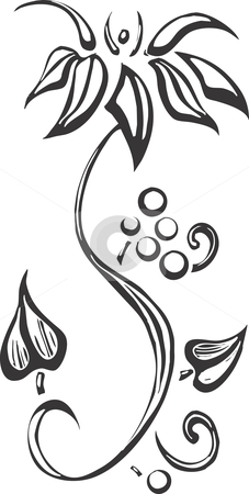 To use this stock image in your creative project, please select the size you need over to the right and click the "Add to Cart" button.
Your downloaded image will come with the Cutcaster watermark removed so don’t worry about the watermark you see on this page. Vine stock vector clipart, A simplified design of a vine evoking Algonquin patterning. by Jeffrey Thompson