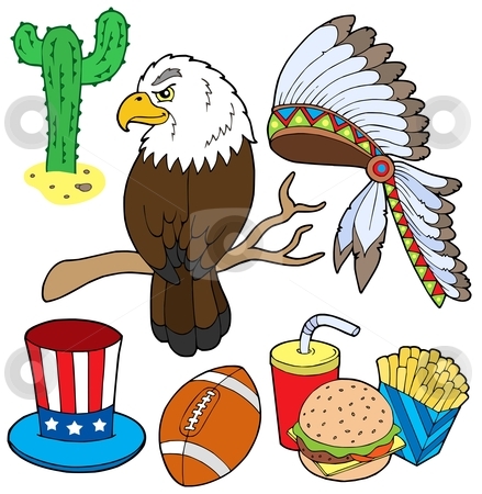 To use this stock image in your creative project, please select the size you need over to the right and click the "Add to Cart" button.
Your downloaded image will come with the Cutcaster watermark removed so don’t worry about the watermark you see on this page. American collection 1 stock vector clipart, American collection 1 - vector illustration. by Klara Viskova