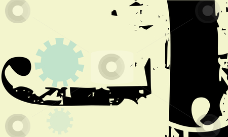 To use this stock image in your creative project, please select the size you need over to the right and click the "Add to Cart" button.
Your downloaded image will come with the Cutcaster watermark removed so don’t worry about the watermark you see on this page. Abstract Gear Background stock vector clipart, Modern style background with gears and african patterning. by Jeffrey Thompson