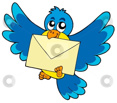 To use this stock image in your creative project, please select the size you need over to the right and click the "Add to Cart" button.
Your downloaded image will come with the Cutcaster watermark removed so don’t worry about the watermark you see on this page. Cute bird with envelope stock vector clipart, Cute bird with envelope - vector illustration. by Klara Viskova