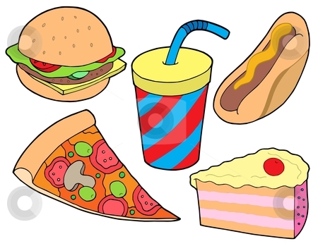 To use this stock image in your creative project, please select the size you need over to the right and click the "Add to Cart" button.
Your downloaded image will come with the Cutcaster watermark removed so don’t worry about the watermark you see on this page. Food collection stock vector clipart, Food collection on white background - vector illustration. by Klara Viskova