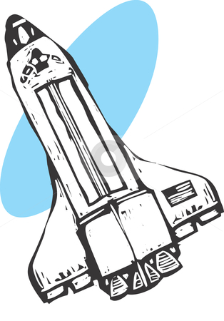 To use this stock image in your creative project, please select the size you need over to the right and click the "Add to Cart" button.
Your downloaded image will come with the Cutcaster watermark removed so don’t worry about the watermark you see on this page. Space Shuttle stock vector clipart, Top view of the United States Space Shuttle in orbit. by Jeffrey Thompson