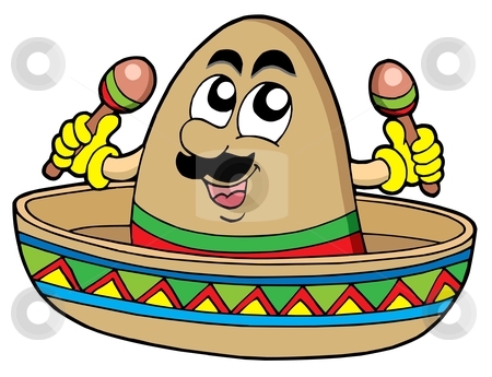 To use this stock image in your creative project, please select the size you need over to the right and click the "Add to Cart" button.
Your downloaded image will come with the Cutcaster watermark removed so don’t worry about the watermark you see on this page. Mexican sombrero stock vector clipart, Mexican sombrero on white background - vector illustration. by Klara Viskova
