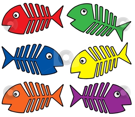 To use this stock image in your creative project, please select the size you need over to the right and click the "Add to Cart" button.
Your downloaded image will come with the Cutcaster watermark removed so don’t worry about the watermark you see on this page. Various colors fishbones stock vector clipart, Various colors fishbones - vector illustration. by Klara Viskova