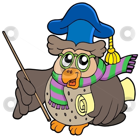 To use this stock image in your creative project, please select the size you need over to the right and click the "Add to Cart" button.
Your downloaded image will come with the Cutcaster watermark removed so don’t worry about the watermark you see on this page. Owl teacher with parchment stock vector clipart, Owl teacher with parchment - vector illustration. by Klara Viskova