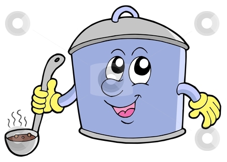 To use this stock image in your creative project, please select the size you need over to the right and click the "Add to Cart" button.
Your downloaded image will come with the Cutcaster watermark removed so don’t worry about the watermark you see on this page. Cartoon cooker pot stock vector clipart, Cartoon cooker pot - vector illustration. by Klara Viskova