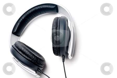 To use this stock image in your creative project, please select the size you need over to the right and click the "Add to Cart" button.
Your downloaded image will come with the Cutcaster watermark removed so don’t worry about the watermark you see on this page. Tilted horizontal image of silver colored headphones with black stock photo, Tilted horizontal image of silver colored headphones with black leather padding by Vince Clements