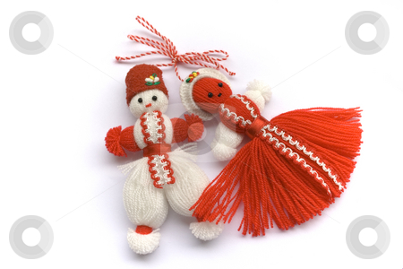 To use this stock image in your creative project, please select the size you need over to the right and click the "Add to Cart" button.
Your downloaded image will come with the Cutcaster watermark removed so don’t worry about the watermark you see on this page. Martenitsa stock photo, Twined tasselled red and white thread, symbol of spring and health by Minka Ruskova-Stefanova