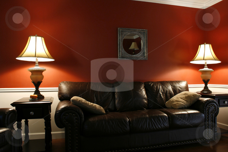 To use this stock image in your creative project, please select the size you need over to the right and click the "Add to Cart" button.
Your downloaded image will come with the Cutcaster watermark removed so don’t worry about the watermark you see on this page. Inside the Living Room with a Couch and Lamps stock photo, Lamps and the Coush in a House by Mehmet Dilsiz