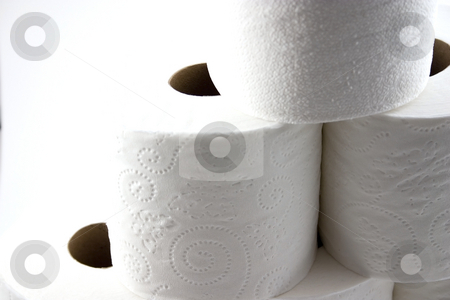 To use this stock image in your creative project, please select the size you need over to the right and click the "Add to Cart" button.
Your downloaded image will come with the Cutcaster watermark removed so don’t worry about the watermark you see on this page. Close up on Isolated Toilet Papers forming a Pyramid stock photo, Roll of Toilet Papers Stacked up On Top of Each Other - Isolated Close up by Mehmet Dilsiz