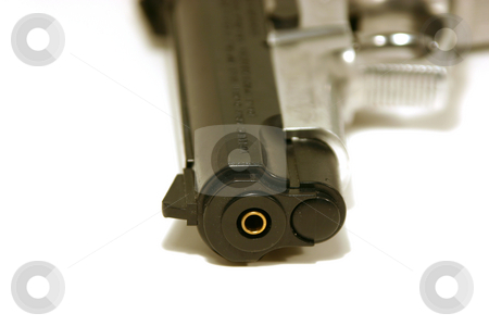 To use this stock image in your creative project, please select the size you need over to the right and click the "Add to Cart" button.
Your downloaded image will come with the Cutcaster watermark removed so don’t worry about the watermark you see on this page. Up Close on a Gun stock photo, Close up shot on a BB Gun by Mehmet Dilsiz