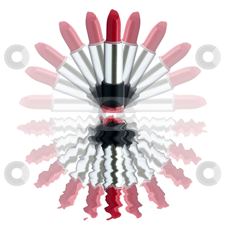 To use this stock image in your creative project, please select the size you need over to the right and click the "Add to Cart" button.
Your downloaded image will come with the Cutcaster watermark removed so don’t worry about the watermark you see on this page. Abstract Lipstick Collage stock photo, Abstract Lipstick Collage with wavy reflection by Mehmet Dilsiz