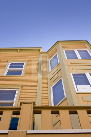 To use this stock image in your creative project, please select the size you need over to the right and click the "Add to Cart" button.
Your downloaded image will come with the Cutcaster watermark removed so don’t worry about the watermark you see on this page. Close up on a Building with Clear Skies stock photo, Close up on a Building in Park City, Utah by Mehmet Dilsiz