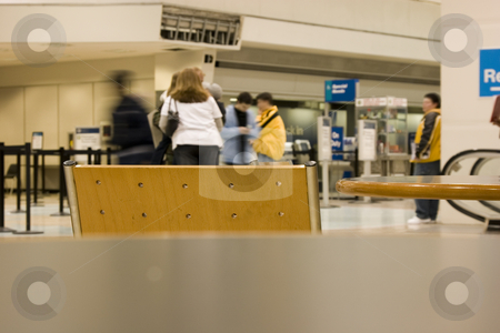 To use this stock image in your creative project, please select the size you need over to the right and click the "Add to Cart" button.
Your downloaded image will come with the Cutcaster watermark removed so don’t worry about the watermark you see on this page. People Waiting at the Airport stock photo, People Waiting at the Airport - view from a table by Mehmet Dilsiz