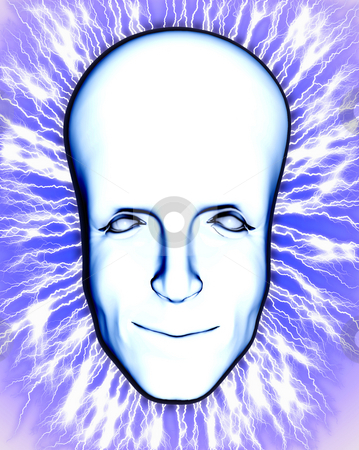 To use this stock image in your creative project, please select the size you need over to the right and click the "Add to Cart" button.
Your downloaded image will come with the Cutcaster watermark removed so don’t worry about the watermark you see on this page. Electric Head stock photo, Concept image of a smart head crackling with electricity. by Chris Harvey